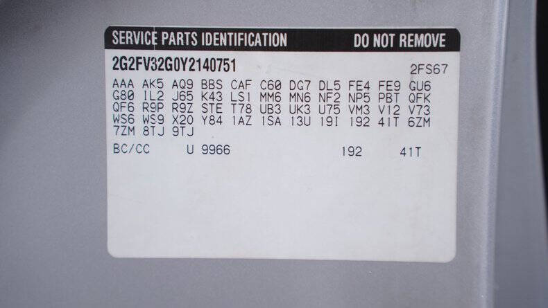 2000 Pontiac Firebird Trans Am