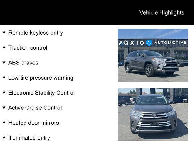 2019 Toyota Highlander for sale at Axio Auto Boise in Boise, ID