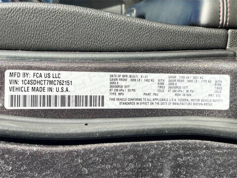 2021 Dodge Durango R/T