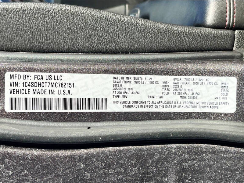 2021 Dodge Durango R/T