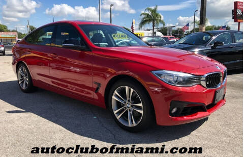 2015 BMW 3 Series for sale at AUTO CLUB OF MIAMI, INC in Miami FL