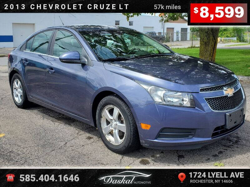 2013 Chevrolet Cruze for sale at Daskal Auto LLC in Rochester NY