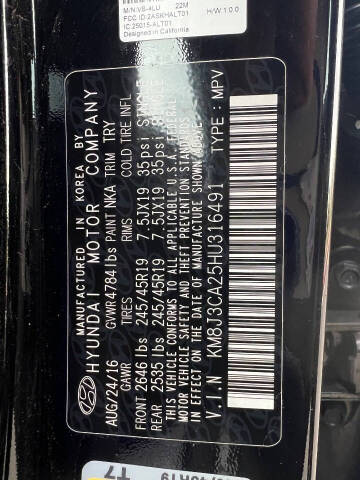 2017 Hyundai Tucson Limited