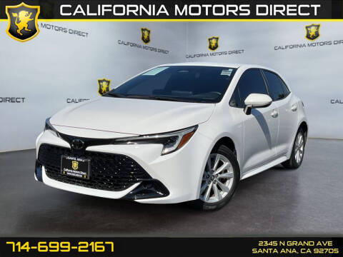 2023 Toyota Corolla Hatchback SE