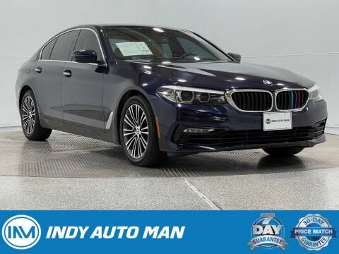 2017 BMW 5 Series for sale at INDY AUTO MAN in Indianapolis IN