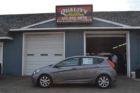 2013 Hyundai Accent for sale at Quality Pre-Owned Automotive in Cuba MO