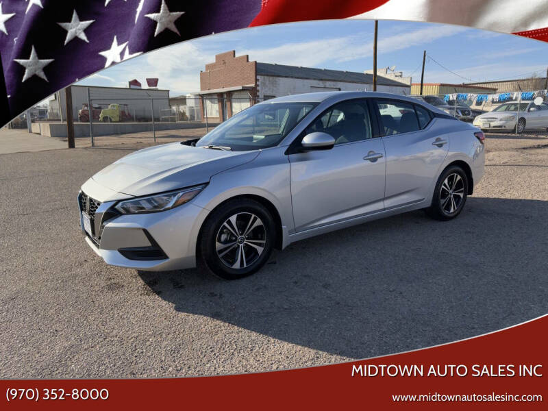 2022 Nissan Sentra for sale at MIDTOWN AUTO SALES INC in Greeley CO