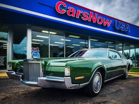 1972 Lincoln Mark IV for sale at CarsNowUsa LLc in Monroe MI