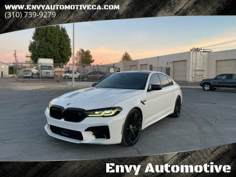 2021 BMW M5 for sale at Envy Automotive in Canoga Park CA