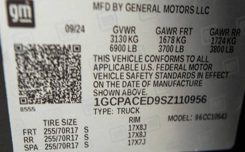 2025 Chevrolet Silverado 1500