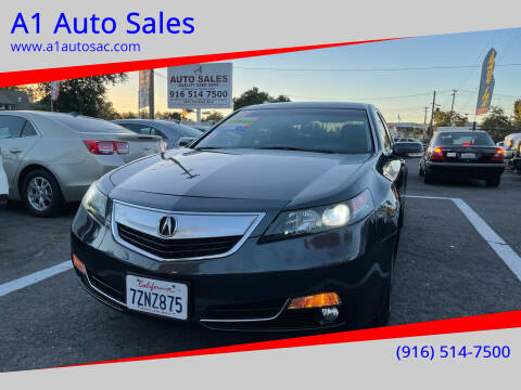 2013 Acura TL for sale at A1 Auto Sales in Sacramento CA