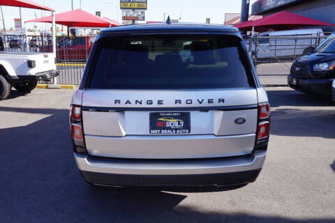2019 Land Rover Range Rover HSE