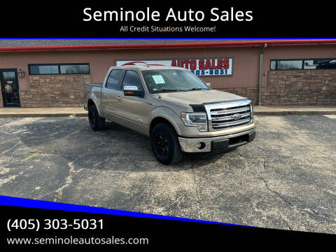 2013 Ford F-150 for sale at Seminole Auto Sales in Seminole OK