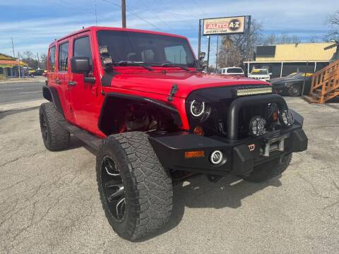 2012 Jeep Wrangler Unlimited for sale at Auto A to Z / General McMullen in San Antonio TX