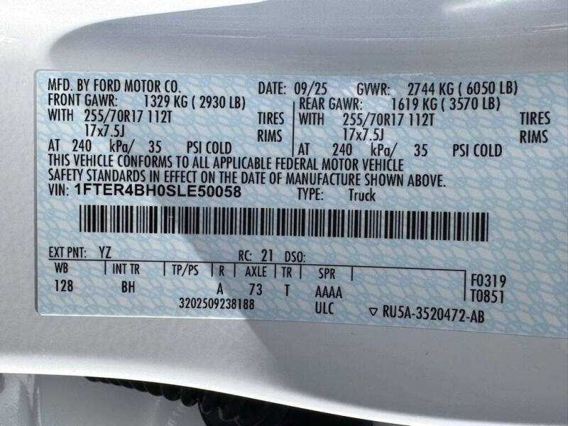 2025 Ford Ranger XL