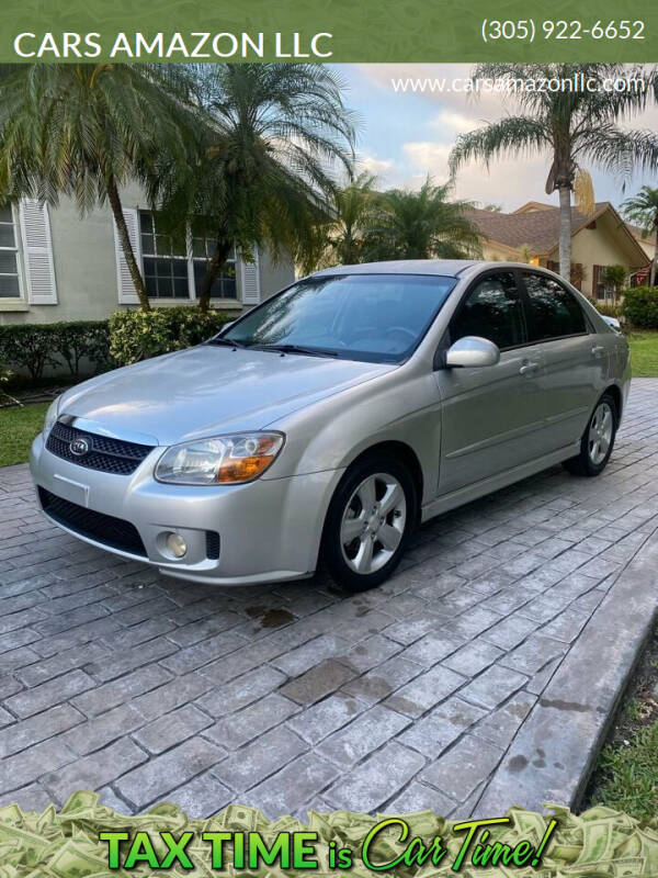 2008 Kia Spectra for sale at CARS AMAZON LLC in Miami FL