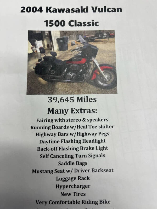 2004 Kawasaki Vulcan