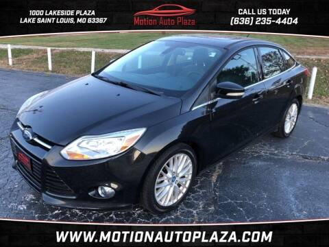 2012 Ford Focus for sale at Motion Auto Plaza in Lakeside MO