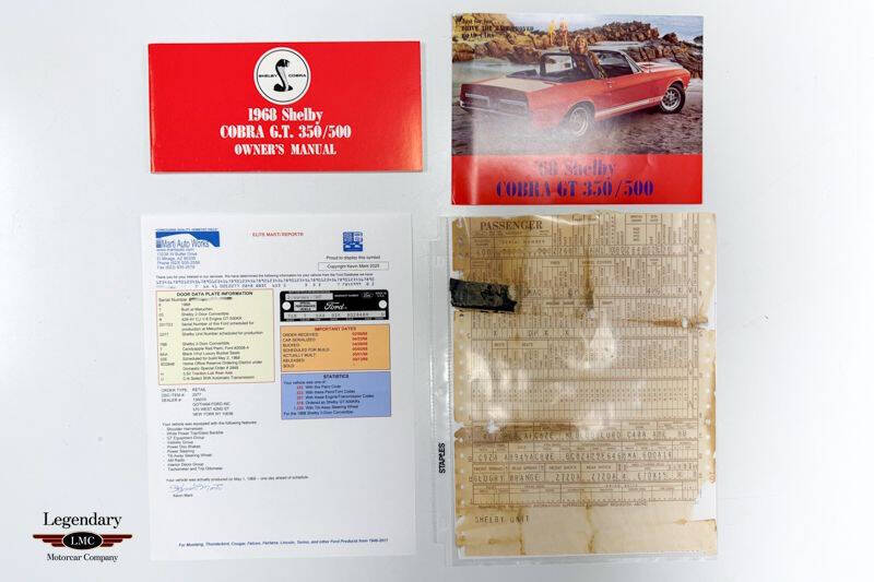 1968 Shelby GT500