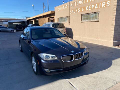 2011 BMW 5 Series for sale at CONTRACT AUTOMOTIVE in Las Vegas NV