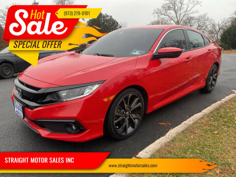 2019 Honda Civic for sale at STRAIGHT MOTOR SALES INC in Paterson NJ