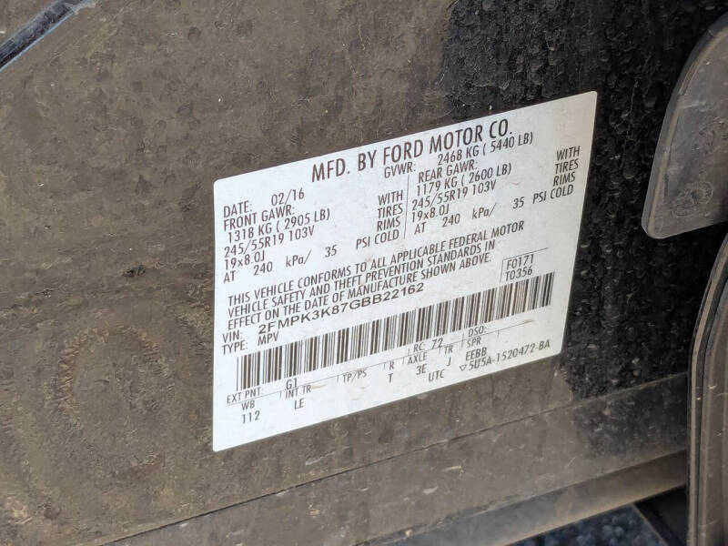 2016 Ford Edge Titanium