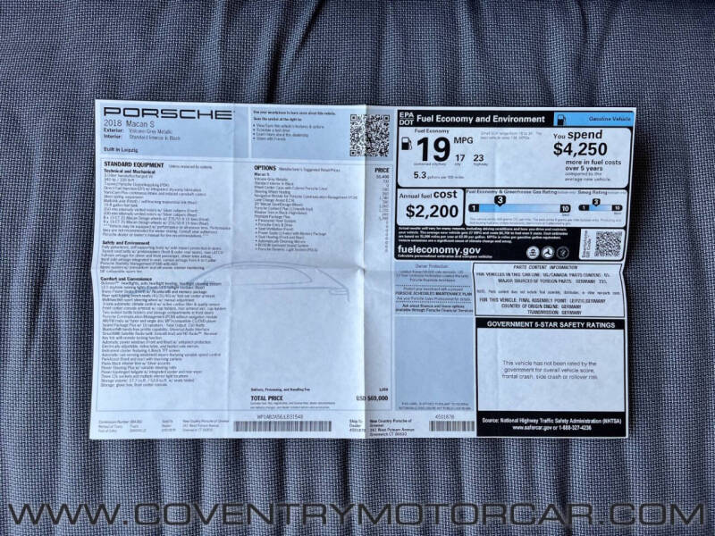2018 Porsche Macan S