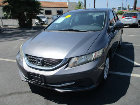 2014 Honda Civic for sale at F & A Car Sales Inc in Ontario CA