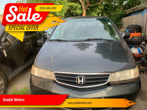 2004 Honda Odyssey for sale at Gondal Motors in West Hempstead NY