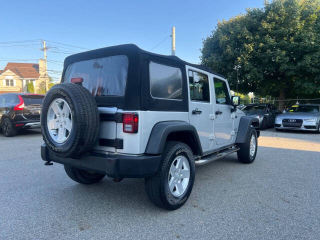 2012 Jeep Wrangler Unlimited for sale at Kinsman Auto Sales in North Andover, MA