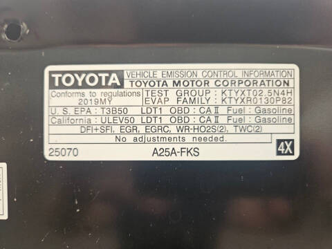 2019 Toyota RAV4 LE