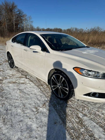 2016 Ford Fusion for sale at BL Custom Trailers in Princeton MN