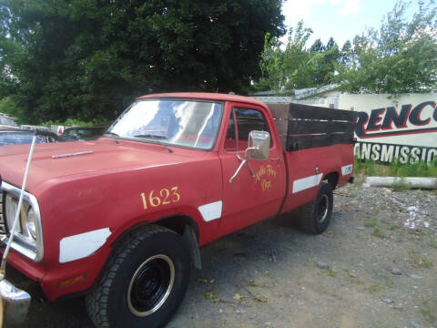 1977 Dodge D250 Pickup for sale at Marshall Motors Classics in Jackson MI