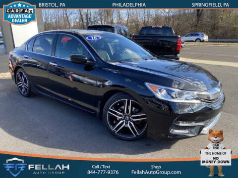 2016 Honda Accord for sale at Fellah Auto Group in Bristol PA