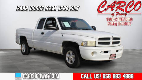 2000 Dodge Ram 1500 for sale at CARCO SALES & FINANCE - CARCO OF POWAY in Poway CA