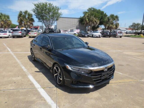 2022 Honda Accord for sale at MOTORS OF TEXAS in Houston TX