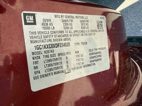 2013 Chevrolet Silverado 2500HD