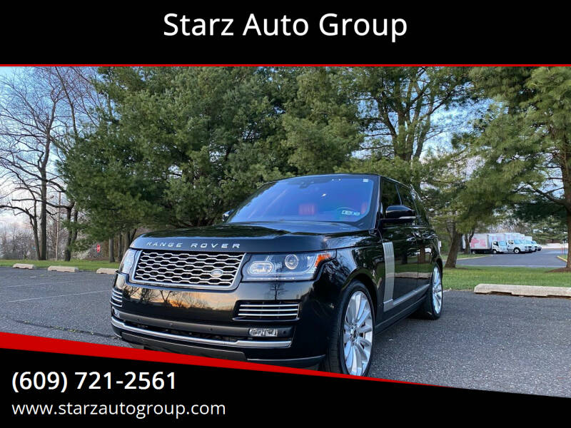 2017 Land Rover Range Rover for sale at Starz Auto Group in Delran NJ