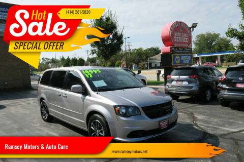 2017 Dodge Grand Caravan for sale at Ramsey Motors & Auto Care in Milwaukee WI
