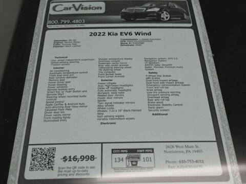 2022 Kia EV6 Wind