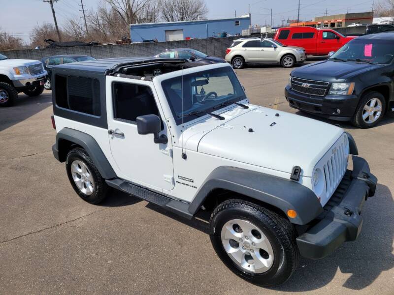 2013 Jeep Wrangler for sale at Finish Line Auto Sales Inc. in Lapeer MI