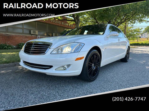 2008 Mercedes-Benz S-Class for sale at RAILROAD MOTORS in Hasbrouck Heights NJ