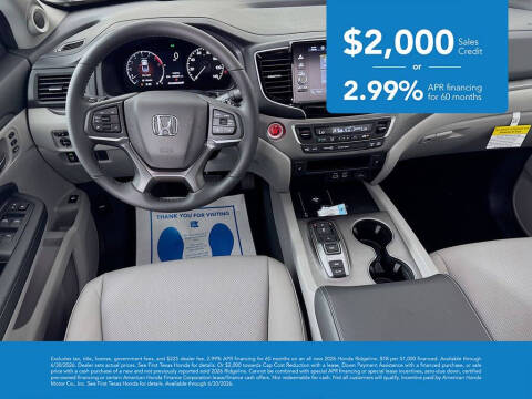 2026 Honda Ridgeline RTL