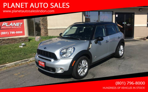 2012 MINI Cooper Countryman for sale at PLANET AUTO SALES in Lindon UT