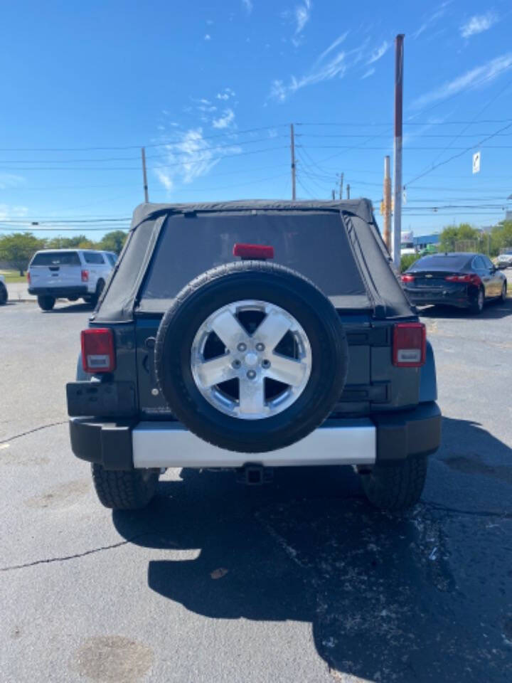 2008 Jeep Wrangler Unlimited for sale at Post Rd Motors in Indianapolis, IN