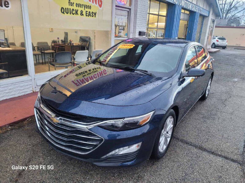 2019 Chevrolet Malibu for sale at AutoMotion Sales in Franklin OH