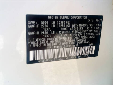 2023 Subaru Outback Wilderness