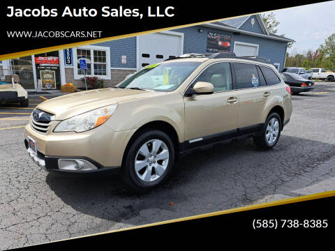 2010 Subaru Outback for sale at Jacobs Auto Sales, LLC in Spencerport NY