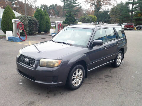 2008 Subaru Forester for sale at RTE 123 Village Auto Sales Inc. in Attleboro MA