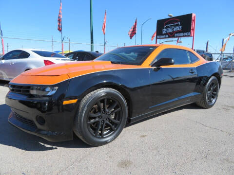 2015 Chevrolet Camaro for sale at Moving Rides in El Paso TX